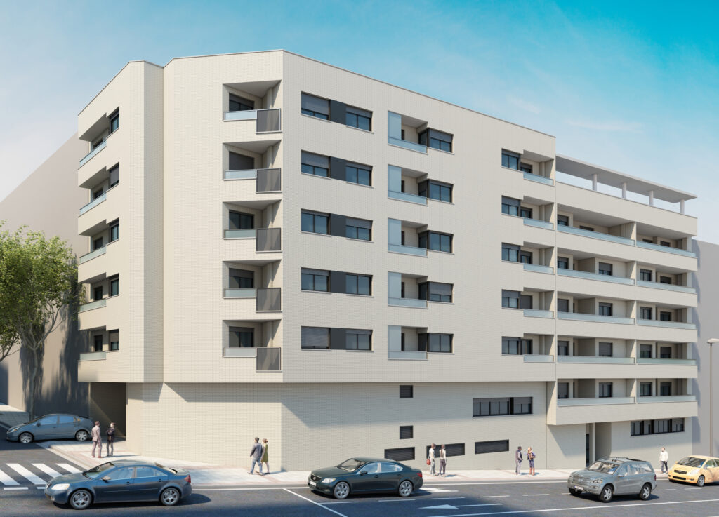 Fachada del Edificio Harinera