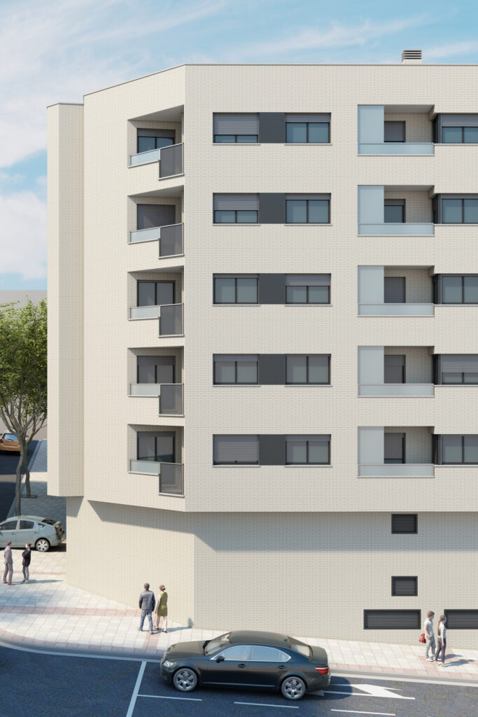 Edificio Harinera fachada lateral